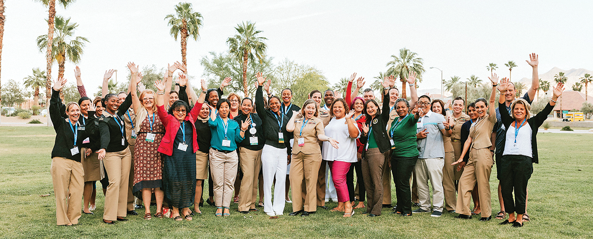 Happy AAACN nurses at a recent AAACN conference.