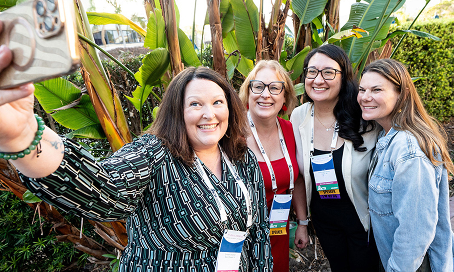 AAACn members taking a selfie at a conference