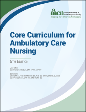 Core Curriculum for Ambulatory Care Nursing 5th Edition Graphic