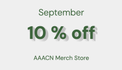 September member benefit: 10% off merch
